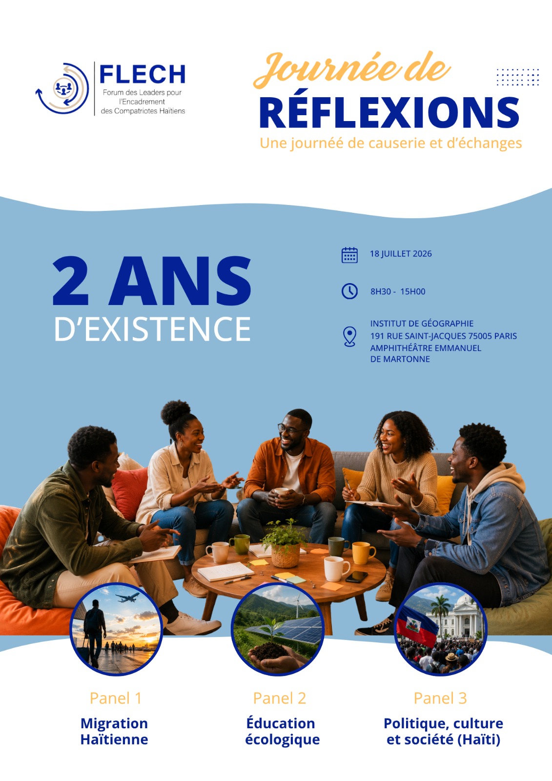 Journée de réflexions-2 ans FLECH
